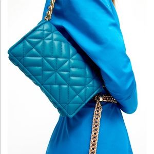 Zara quilted shoulder bag
